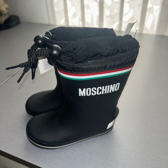 Moschino toddler rainboot NWT sz 24 - Picture 12 of 15